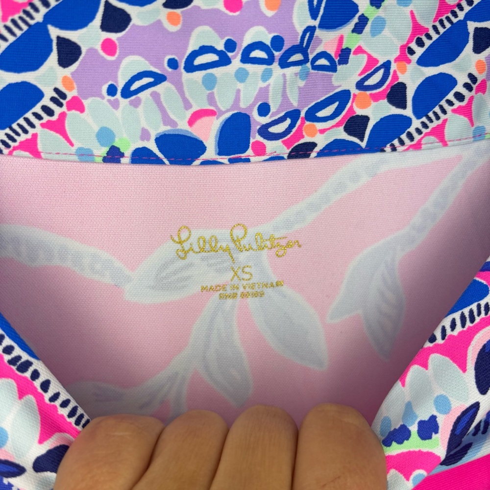 Lilly Pulitzer UPF 50‎ Carabella Long Sleeve Dress Women’s XS - Picture 8 of 10